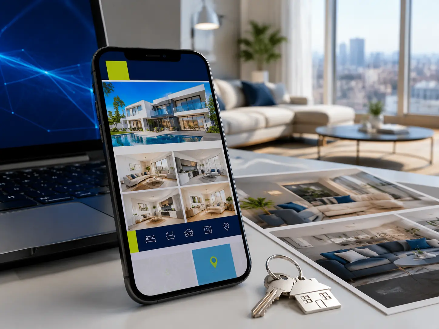 Ficha digital para comercializar un inmueble