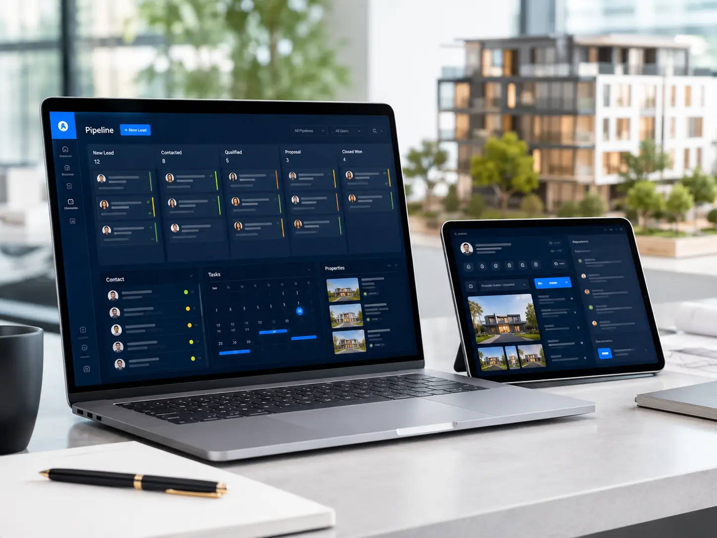 Plataforma de análisis y seguimiento comercial inmobiliario